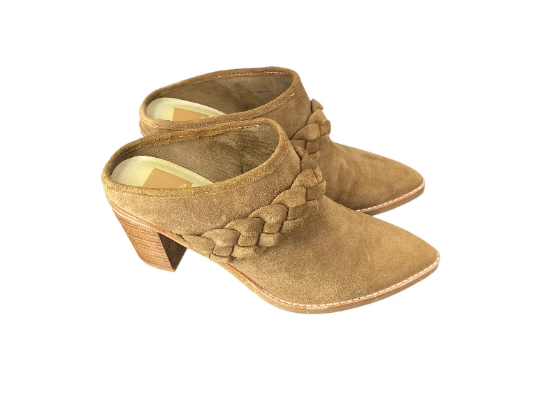 Shoes Heels Block By Dolce Vita In Brown, Size: 7---Fashionable Kitten Heels for Date Night