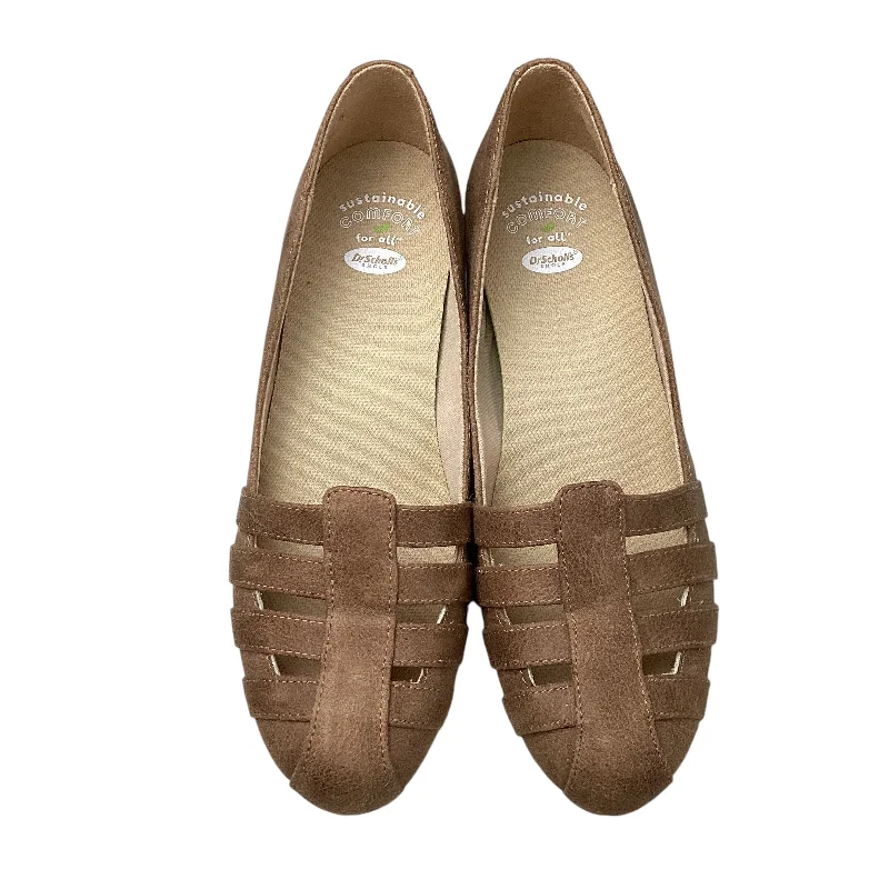 Shoes Heels Block By Dr Scholls In Tan, Size: 7.5---Fashionable Kitten Heels for Date Night