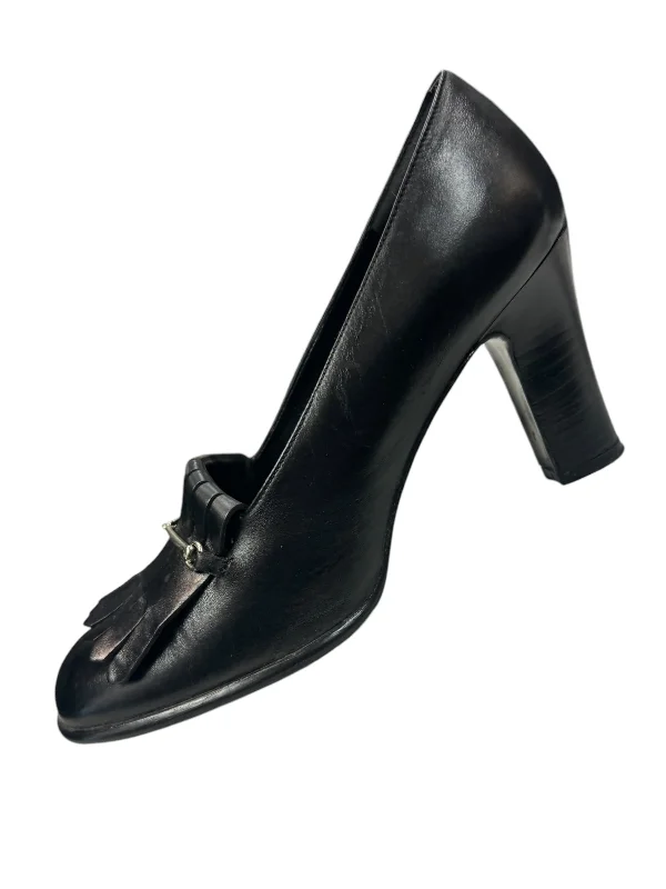 Shoes Heels Block By Enzo Angiolini In Black, Size: 8.5---Fashionable Kitten Heels for Date Night