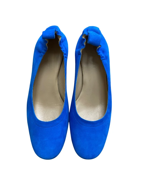 Shoes Heels Block By Everlane In Blue, Size: 6.5---Fashionable Kitten Heels for Date Night