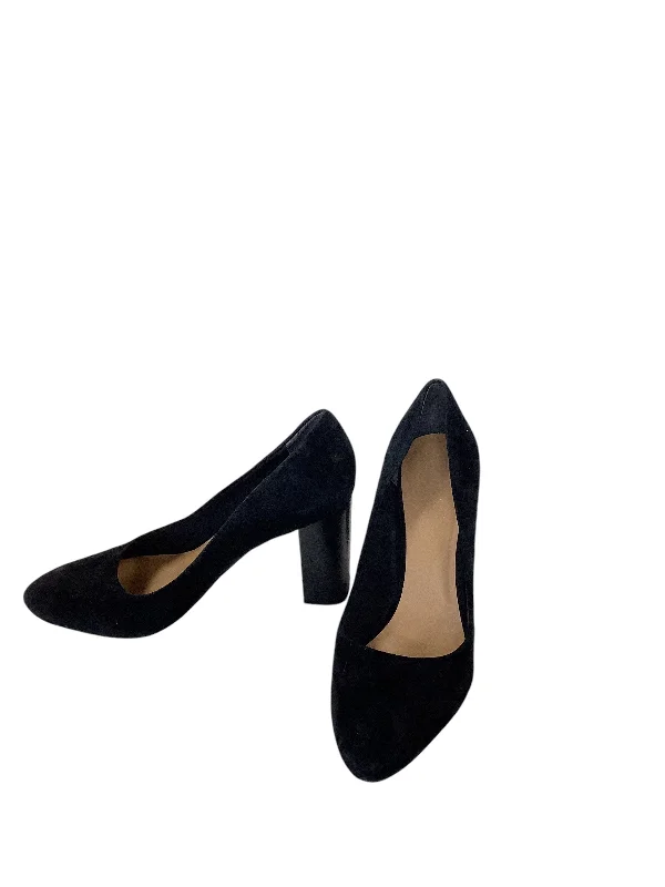 Shoes Heels Block By Franco Sarto In Black, Size: 8.5---Fashionable Kitten Heels for Date Night