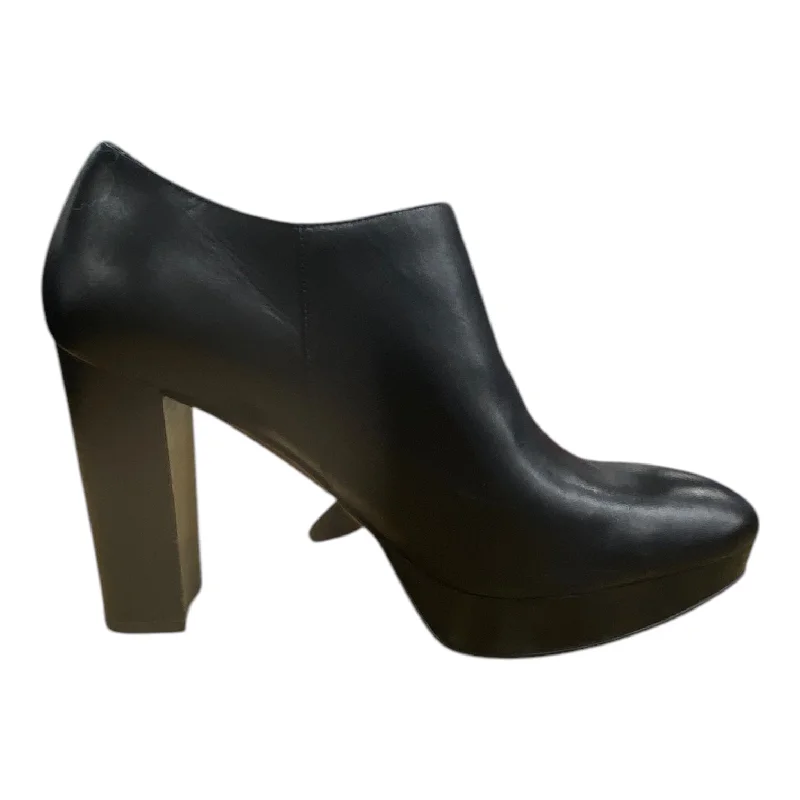 Shoes Heels Block By Franco Sarto In Black, Size: 8.5---Fashionable Kitten Heels for Date Night