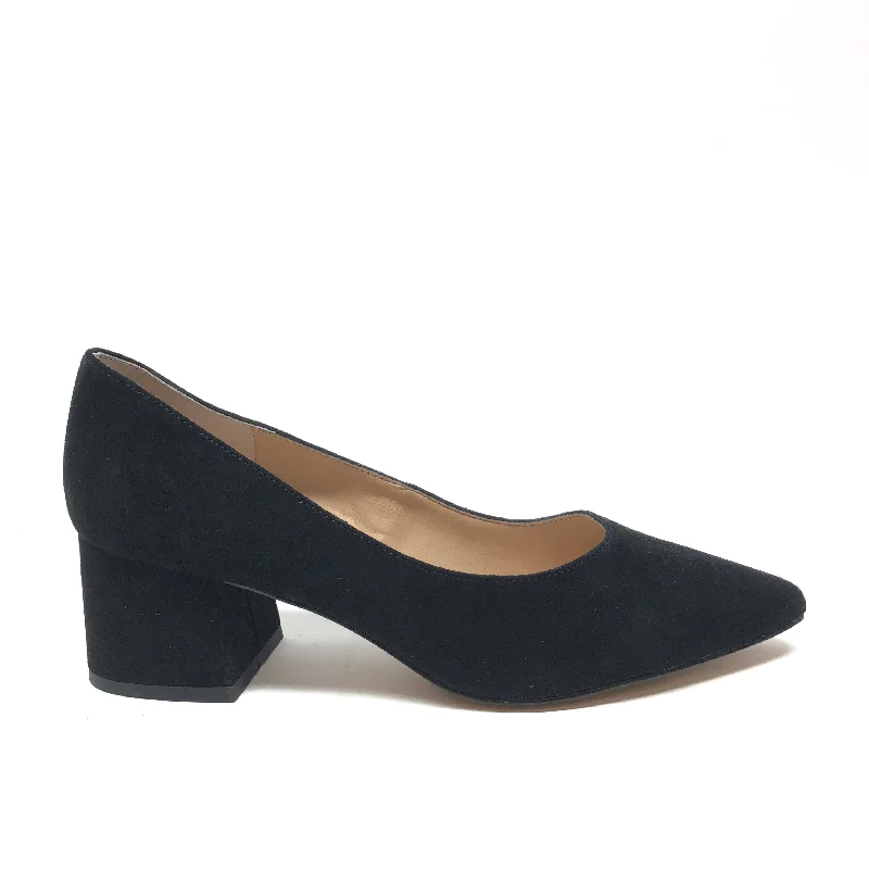 Shoes Heels Block By Franco Sarto In Black, Size: 8.5---Fashionable Kitten Heels for Date Night