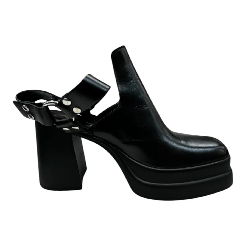 Shoes Heels Block By Free People In Black, Size: 10---Fashionable Kitten Heels for Date Night