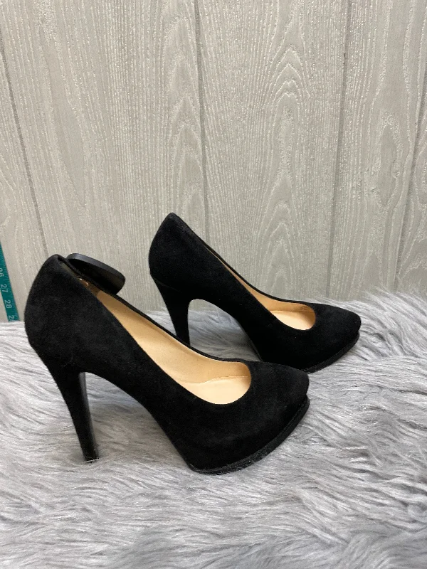 Shoes Heels Block By Guess In Black, Size: 7---Fashionable Kitten Heels for Date Night