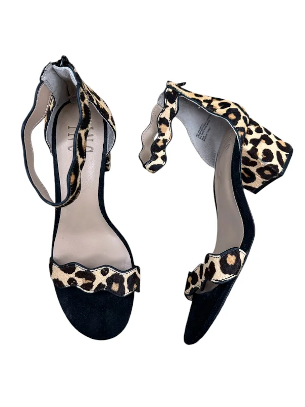 Shoes Heels Block By Inc In Animal Print, Size: 6.5---Fashionable Kitten Heels for Date Night