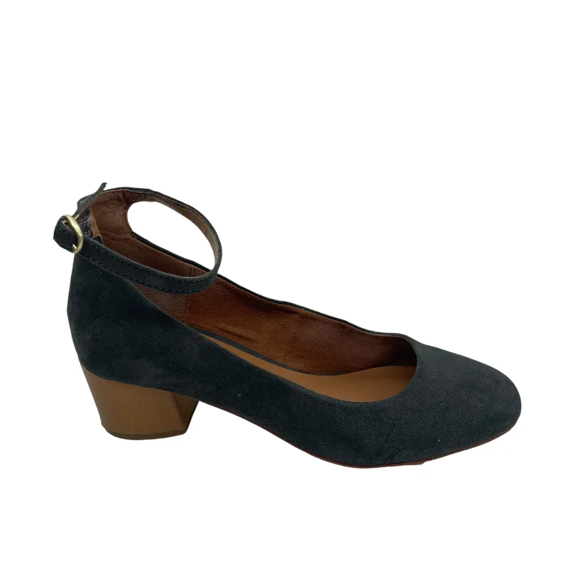 Shoes Heels Block By Indigo Rd In Grey, Size:7---Fashionable Kitten Heels for Date Night