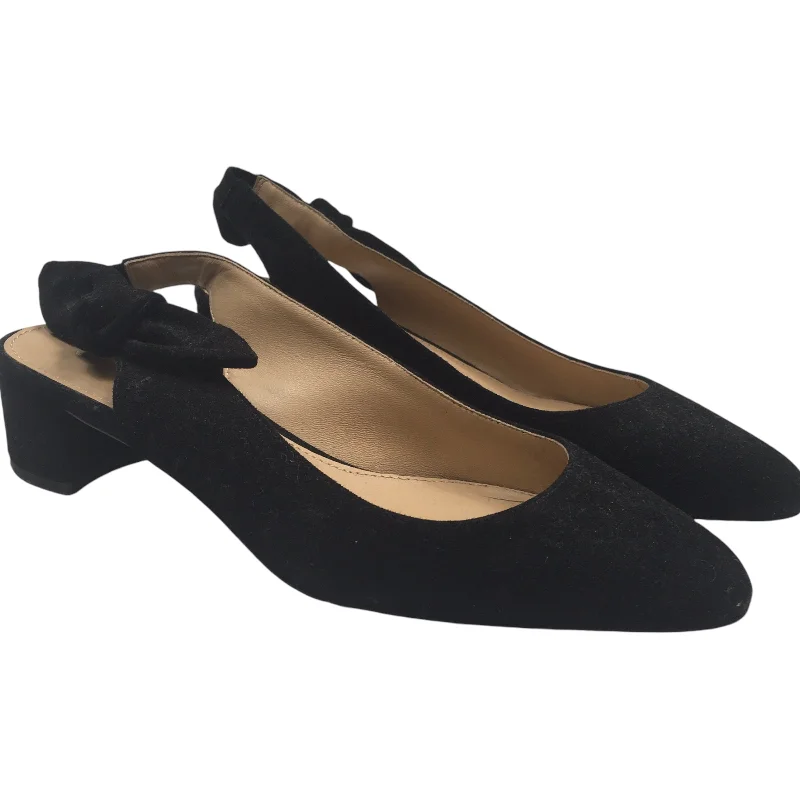 Shoes Heels Block By J. Crew In Black, Size: 7.5---Fashionable Kitten Heels for Date Night