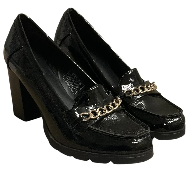 Shoes Heels Block By Jones New York In Black, Size: 6.5---Fashionable Kitten Heels for Date Night