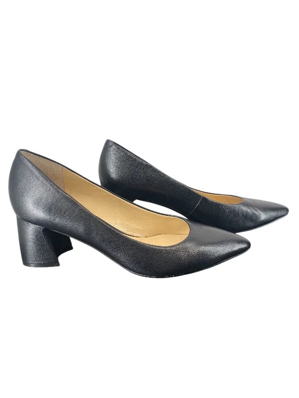 Shoes Heels Block By Marc Fisher In Black, Size: 8---Fashionable Kitten Heels for Date Night