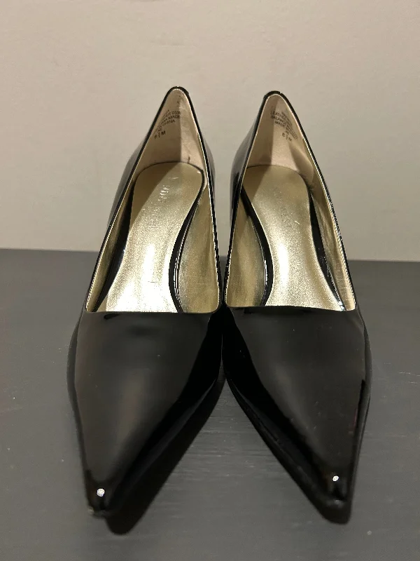 Shoes Heels Block By Nine West In Black, Size: 6.5---Fashionable Kitten Heels for Date Night