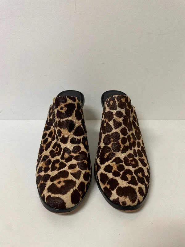 Shoes Heels Block By Rebecca Minkoff In Animal Print, Size: 9---Fashionable Kitten Heels for Date Night