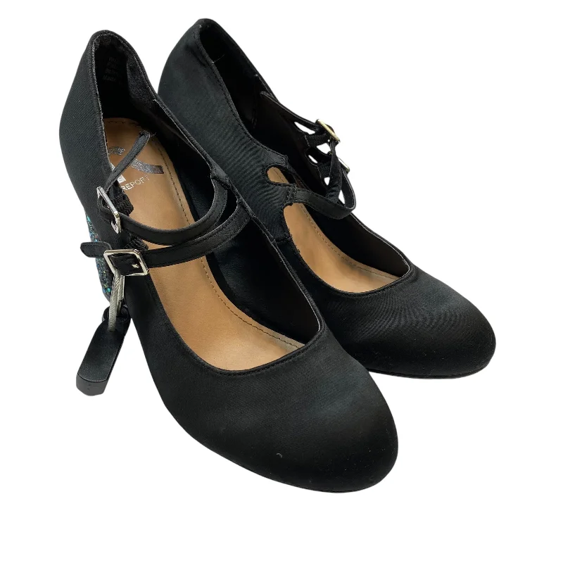 Shoes Heels Block By Report In Black, Size: 6---Fashionable Kitten Heels for Date Night