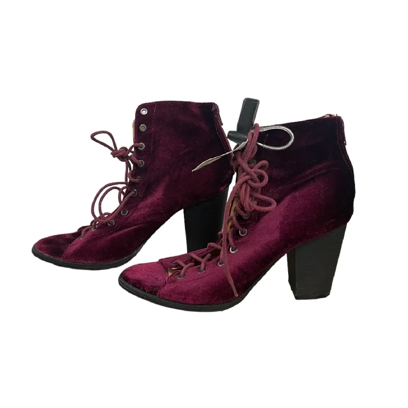 Shoes Heels Block By Rue 21 In Purple, Size: 10---Fashionable Kitten Heels for Date Night