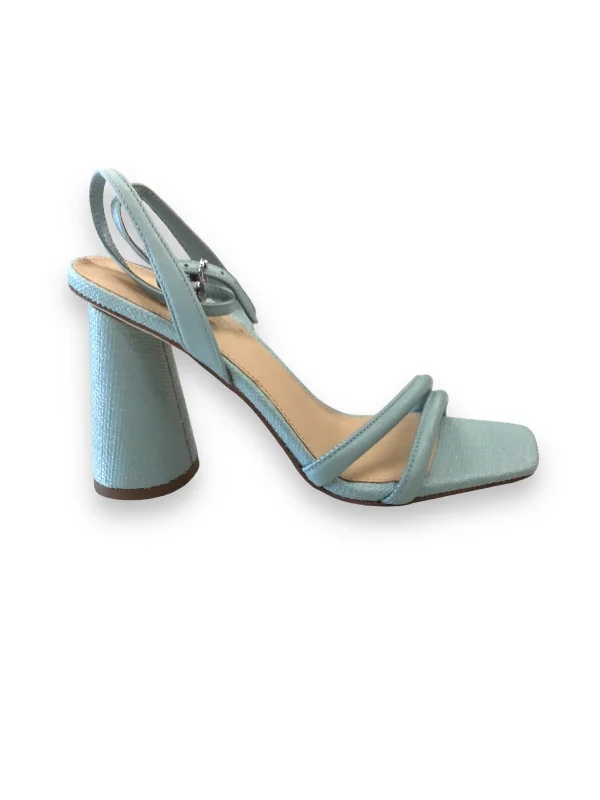 Shoes Heels Block By Sam Edelman In Blue, Size: 7.5---Fashionable Kitten Heels for Date Night