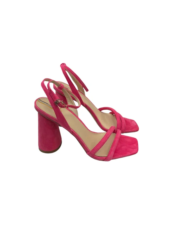 Shoes Heels Block By Sam Edelman In Pink, Size: 7---Fashionable Kitten Heels for Date Night