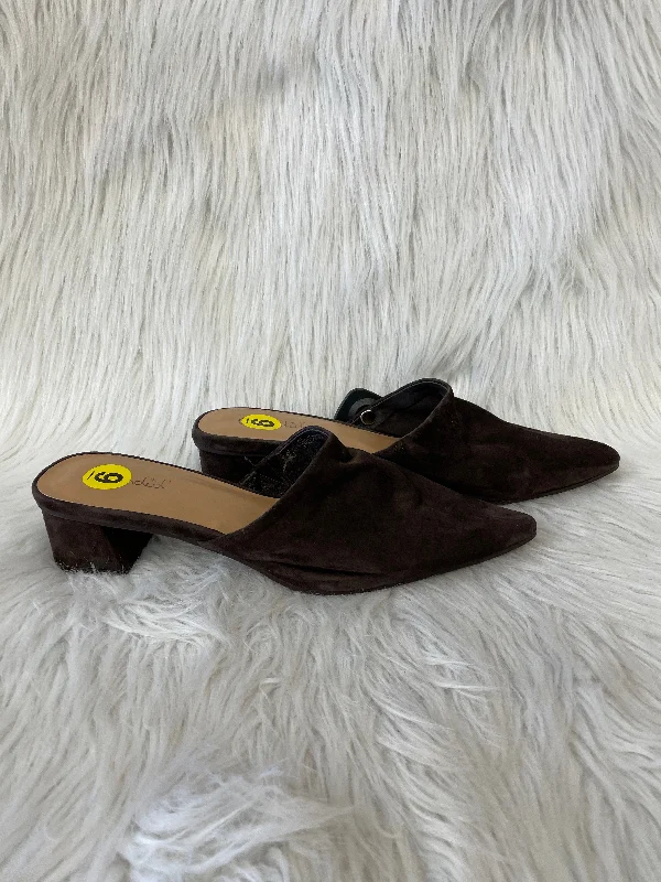 Shoes Heels Block By Splendid In Brown, Size: 9---Fashionable Kitten Heels for Date Night