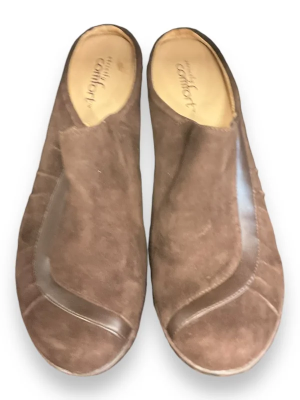 Shoes Heels Block By Strictly Comfort In Brown, Size: 8---Fashionable Kitten Heels for Date Night