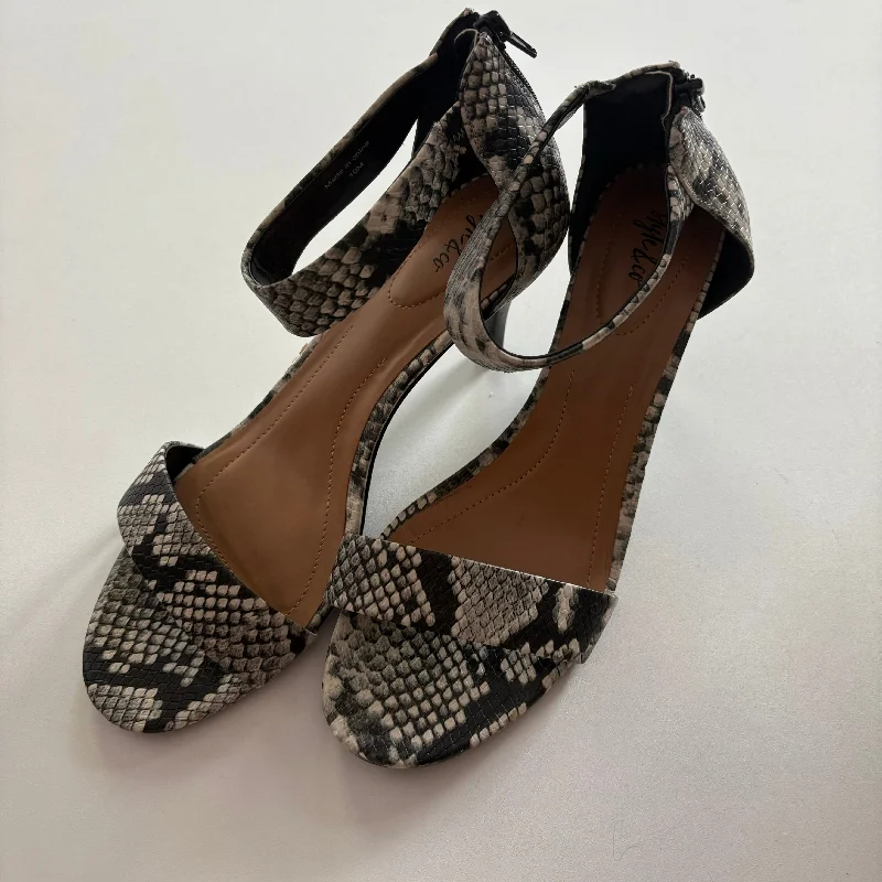 Shoes Heels D Orsay By Style And Company In Animal Print, Size: 10---Fashionable Kitten Heels for Date Night