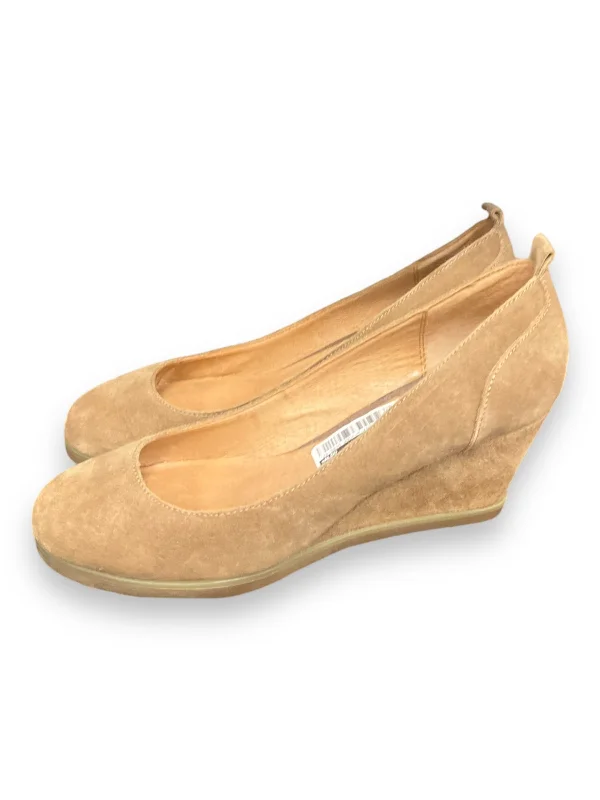 Shoes Heels Espadrille Wedge By Aldo In Tan, Size: 7.5---Fashionable Kitten Heels for Date Night