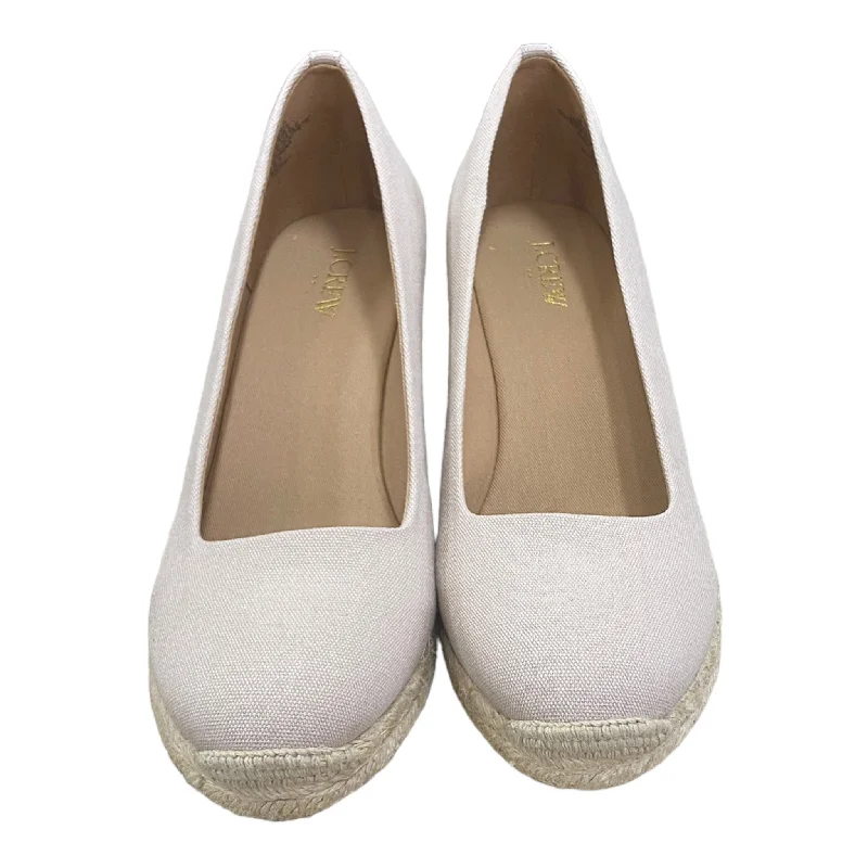 Shoes Heels Espadrille Wedge By J Crew  Size: 9---Fashionable Kitten Heels for Date Night