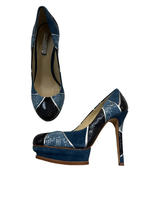 Stiletto Heel Pumps with Perfect Fit--Shoes Heels Stiletto By Bcbgmaxazria  Size: 7-Fashionable & Classic