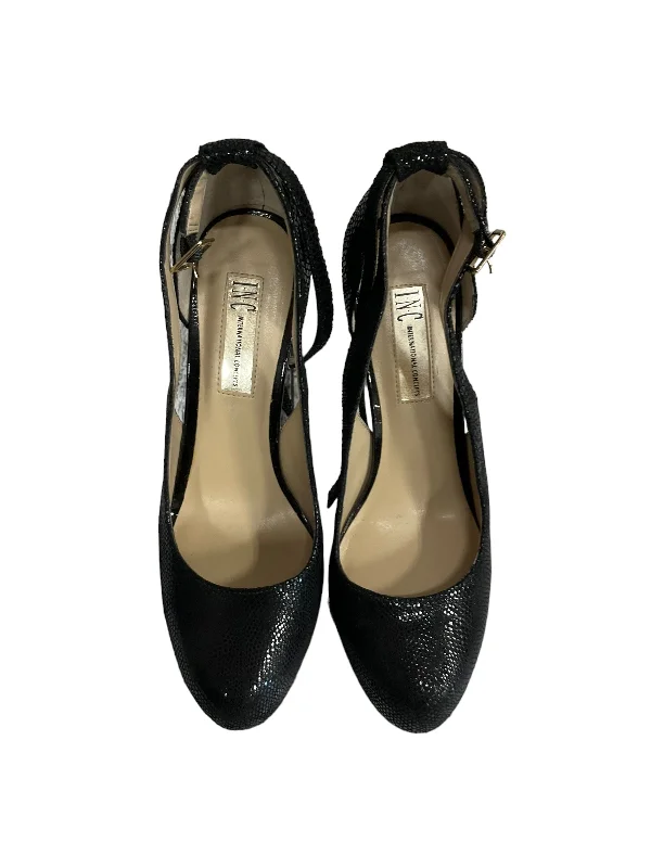 Stiletto Heel Pumps with Perfect Fit--Shoes Heels Stiletto By Inc In Black, Size: 6.5-Fashionable & Classic