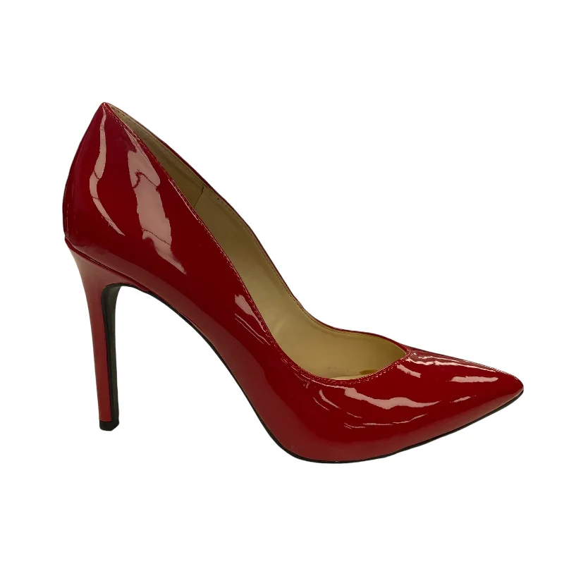 Stiletto Heel Pumps with Perfect Fit--Shoes Heels Stiletto By Jessica Simpson In Red-Fashionable & Classic