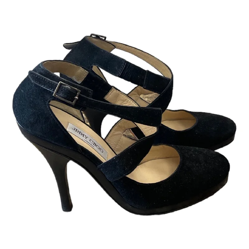 Stiletto Heel Pumps with Perfect Fit--Shoes Heels Stiletto By Jimmy Choo  Size: 9-Fashionable & Classic