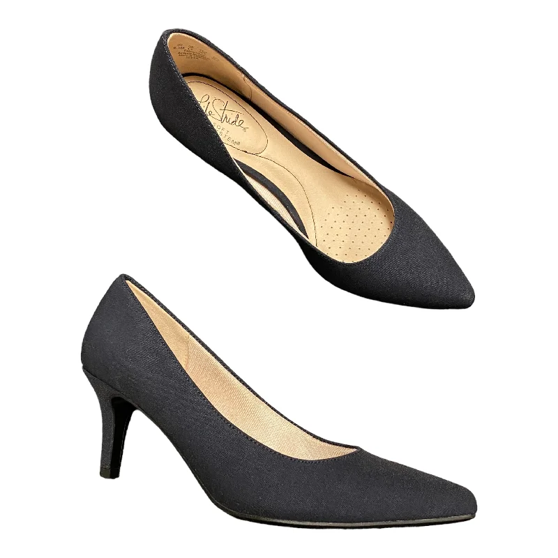 Stiletto Heel Pumps with Perfect Fit--Shoes Heels Stiletto By Life Stride In Blue, Size: 6.5-Fashionable & Classic