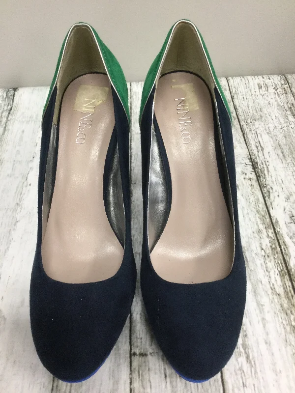 Stiletto Heel Pumps with Perfect Fit--Shoes Heels Stiletto By Nine And Company  Size: 7.5-Fashionable & Classic