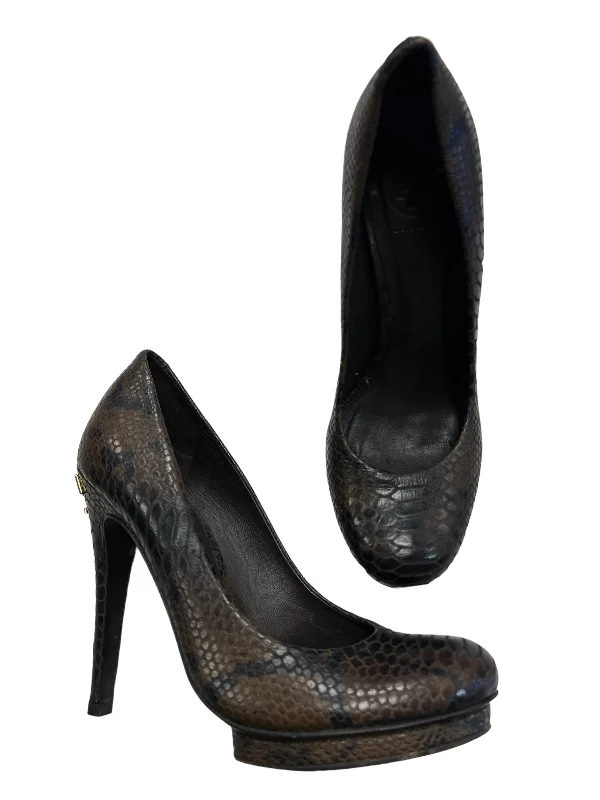 Stiletto Heel Pumps with Perfect Fit--Shoes Heels Stiletto By Tory Burch  Size: 8.5-Fashionable & Classic