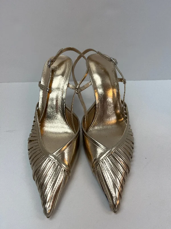 Stiletto Heel Pumps with Perfect Fit--Shoes Heels Stiletto By Zara  Size: 9.5-Fashionable & Classic