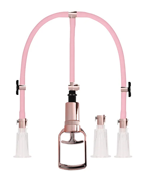 Versatile Heeled Sandals for Any Occasion---Shots Pumped Clitoral & Nipple Pump Set