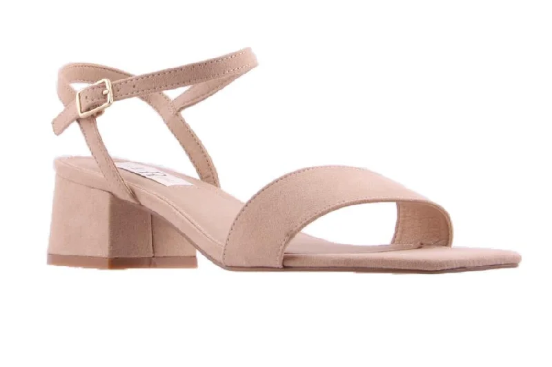 Affordable Suede Ankle Pumps for All-Day Wear--SHURI NUDE SUEDE