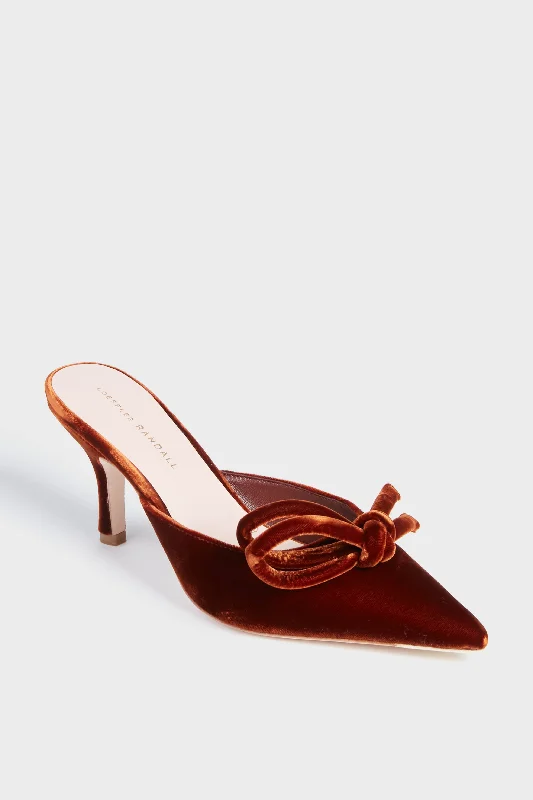 Luxurious Velvet Women's Pumps with Soft Finish---Sienna Velvet Amyra Heels