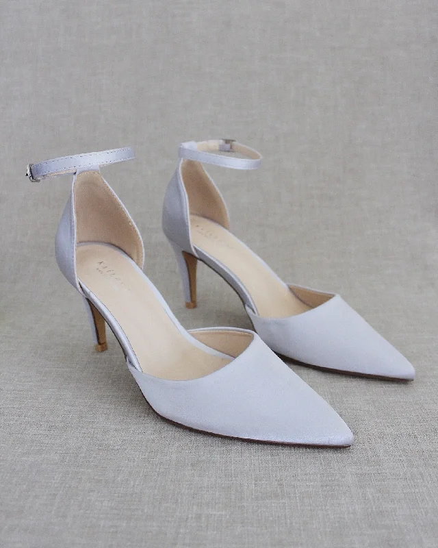 Simple Satin Evening HeelsAffordable Satin Heels with a Luxe Touch