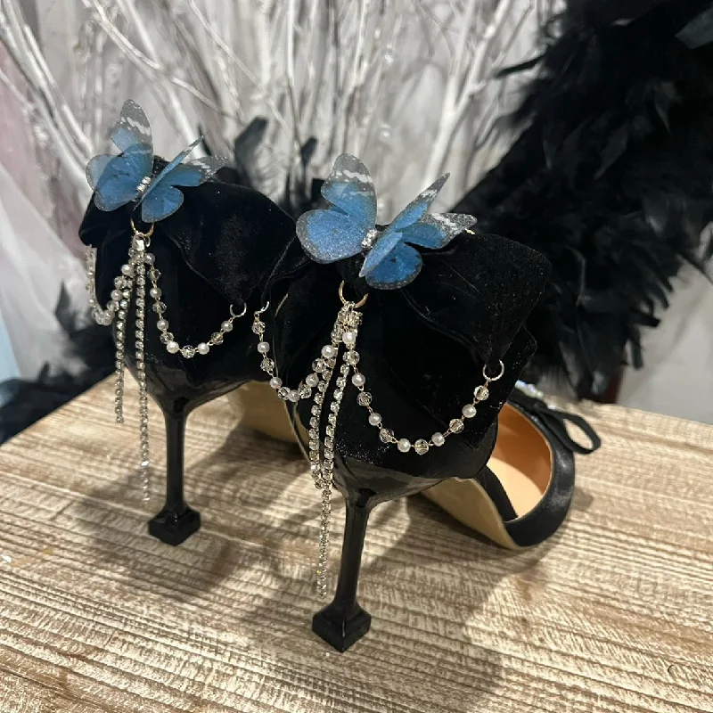 Versatile Heeled Sandals for Any Occasion---Sky Rabbit~Dream Teller~Elegant Lolita High Heel Shoes