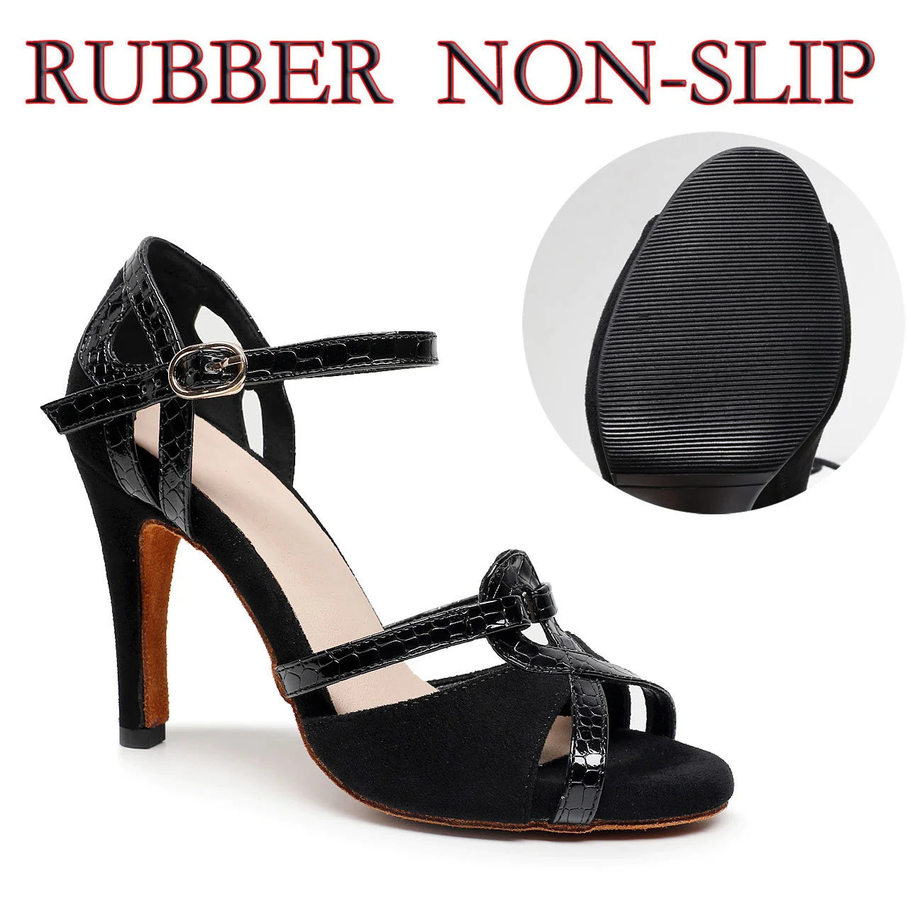 Rubber 9.5cm Black