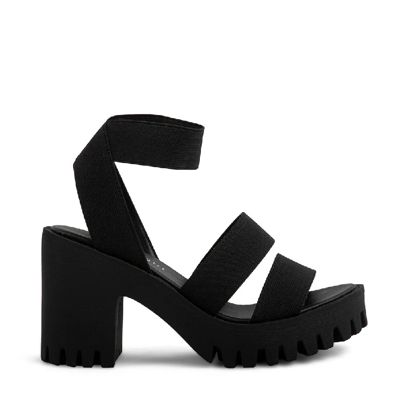 Versatile Heeled Sandals for Any Occasion---SOHOO BLACK