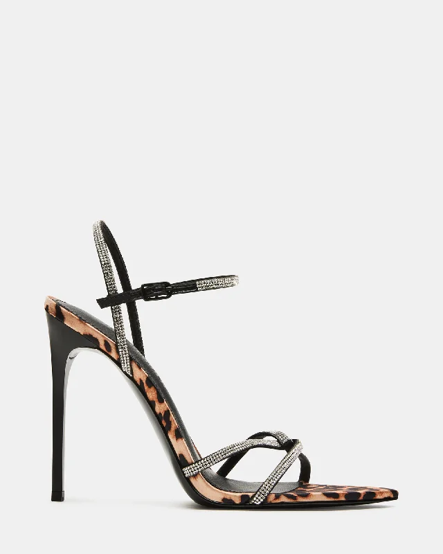 Versatile Heeled Sandals for Any Occasion---STELLINA LEOPARD