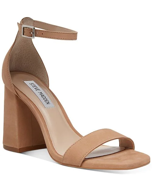 Steve Madden tan DILLION heels---Fashionable Kitten Heels for Date Night