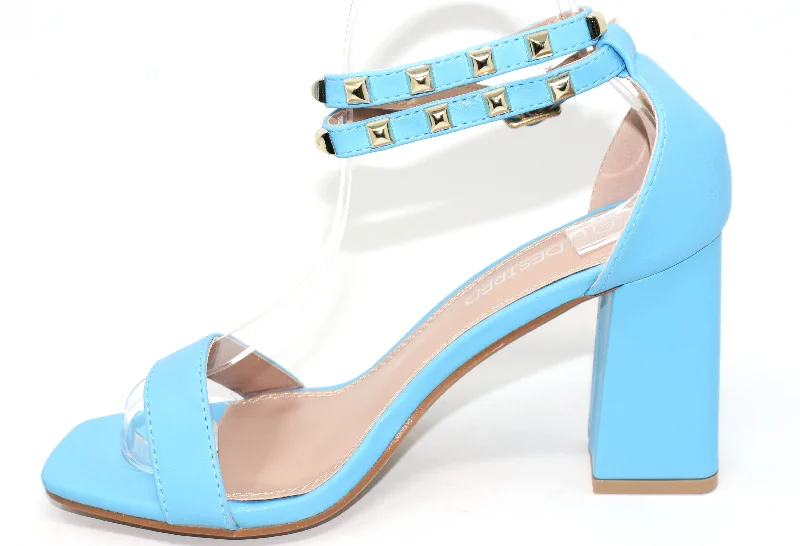 Versatile Heeled Sandals for Any Occasion---Studded Wrap Heel