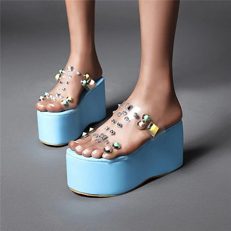 Stylish Platform Heels for Extra Height--Summer Thick Platforms