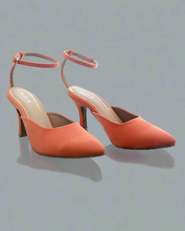 Sunset Sorbet Strappy Heels for Women---Affordable Strappy Platform Heels with Premium Quality