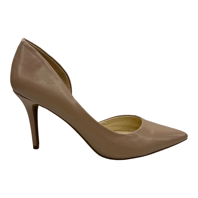 Stiletto Heel Pumps with Perfect Fit--TAN JESSICA SIMPSON SHOES HEELS STILETTO, Size 10-Fashionable & Classic