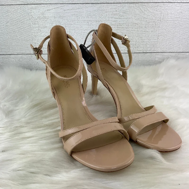 Stiletto Heel Pumps with Perfect Fit--Tan Shoes Heels Stiletto Michael Kors, Size 6.5-Fashionable & Classic