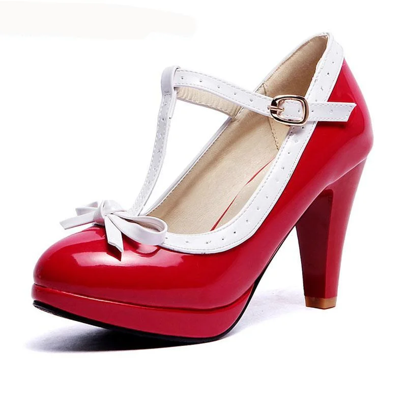 Women Summer High Heels Shoes---Fashionable Kitten Heels for Date Night