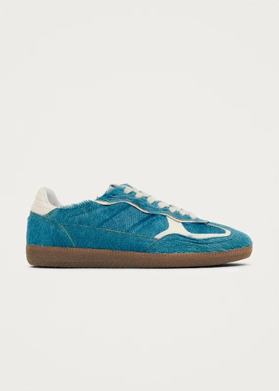 Tb.490 Rife Soft Blue Leather Sneakers---Comfortable Leather Pumps for Office and Everyday Wear