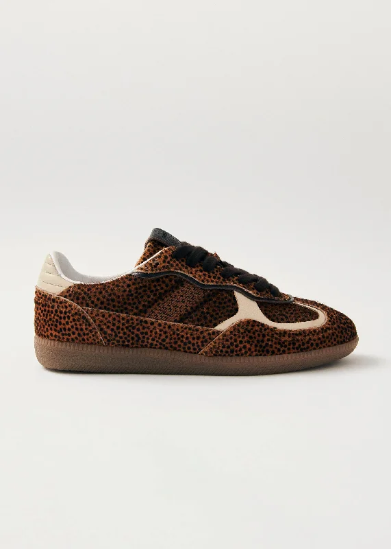 Tb.490 Rife Soft Tan Leather Sneakers---Comfortable Leather Pumps for Office and Everyday Wear